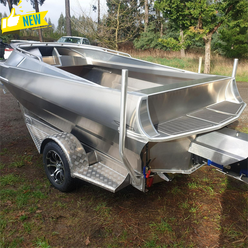 Kinocean 14 ft New Aluminum RowBoat for Sale Fishing Drifting Outdoor Entertainment Combo Set Engine Included